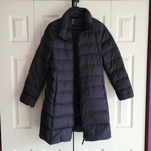 Uniqlo ultra light weight down jacket, size L, black